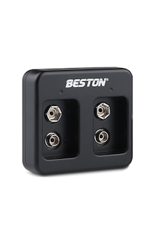 Beston M7005 Siyah 2 X 9 Volt Pil Şarj Cihazı Beston M7005 Siyah 2 X 9 Volt Pil Şarj Cihazı