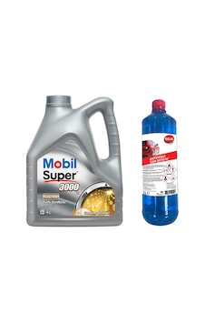 Mobil Super 3000 X1 5W-40 Motor Yağı 4 L + Gojo Antifrizli Cam Suyu 1 L Mobil Super 3000 X1 5W-40 Motor Yağı 4 L + Gojo Antifrizli Cam Suyu 1 L