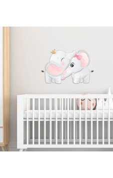 BK Gift Sevimli Fil Tasarımlı Çocuk Odası Ahşap Duvar Süsü-2 BK Gift Sevimli Fil Tasarımlı Çocuk Odası Ahşap Duvar Süsü-2
