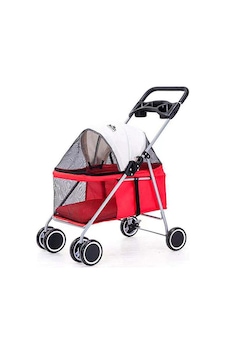 Royalist Dtc-807 Katlanabilir Kedi Köpek Arabası Kırmızı 80x50x103 Cm 294-57007.01 Royalist Dtc-807 Katlanabilir Kedi Köpek Arabası Kırmızı 80x50x103 Cm 294-57007.01
