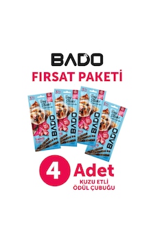 Bado Köpek Ödül Çubuğu Kuzu Etli 3x5gr 4lü Bado Köpek Ödül Çubuğu Kuzu Etli 3x5gr 4lü