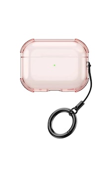 Apple Uyumlu AirPods Pro 3. Nesil İle Kılıf Antishocklu Şeffaf Silikon Showy Case Rose Gold Apple Uyumlu AirPods Pro 3. Nesil İle Kılıf Antishocklu Şeffaf Silikon Showy Case Rose Gold