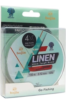 Dft Bojin 4x Linen İp Misina 0.12 Mm 150 M Yeşil Dft Bojin 4x Linen İp Misina 0.12 Mm 150 M Yeşil