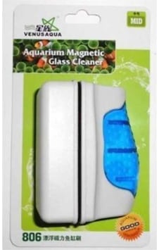 Venusaqua 806 Mıknatıslı Akvaryum Camı Temizleyici Venusaqua 806 Mıknatıslı Akvaryum Camı Temizleyici