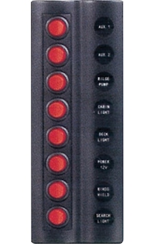Switch Panel 8li Siyah Switch Panel 8li Siyah