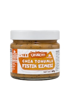 Mustang Nutrition Ballı Chia Tohumlu Fıstık Ezmesi 40 Gr