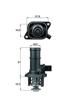 Mahle Tı16.105 Termostat Komple A3-cordoba-ıbıza Iıı-octavıa-bora-golf Iv-polo-1.6 105c 06a121114 Mahle Tı16.105 Termostat Komple A3-cordoba-ıbıza Iıı-octavıa-bora-golf Iv-polo-1.6 105c 06a121114
