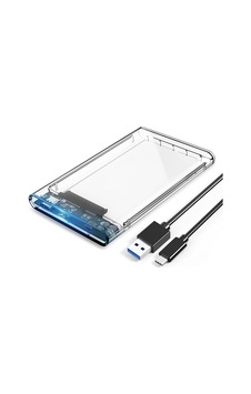 Hdd Kutu - 2.5" - Sata - Usb 3.0 Type-C - Şeffaf Hdd Kutu - 2.5" - Sata - Usb 3.0 Type-C - Şeffaf