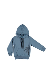 İrem Çocuk Giyim Erkek Çocuk Powerful Yazı Desenli Kanguru Cepli Kapüşonlu Açık Mavi Sweatshirt Mavi İrem Çocuk Giyim Erkek Çocuk Powerful Yazı Desenli Kanguru Cepli Kapüşonlu Açık Mavi Sweatshirt Mavi