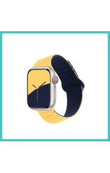 Ny Joy Watch Ultra 49mm Armor Manyetik Kordon - Sarı Nyjoybz Ny Joy Watch Ultra 49mm Armor Manyetik Kordon - Sarı Nyjoybz