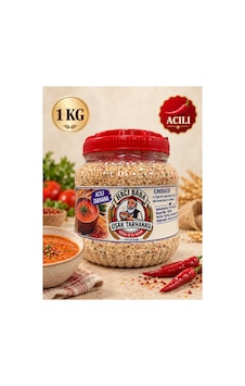 Uşak Hacı Baba Köy Tarhanası El Yapımı Acı 1 Kg Uşak Hacı Baba Köy Tarhanası El Yapımı Acı 1 Kg