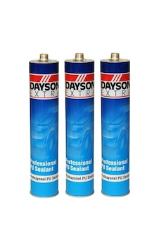 Dayson Extra Mastik Poliüretan Beyaz/Gri/Siyah 3 Adet Dayson Extra Mastik Poliüretan Beyaz/Gri/Siyah 3 Adet