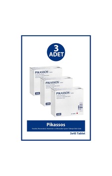 Pikassos 45 Tablet 3 Adet Pikassos 45 Tablet 3 Adet
