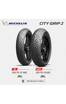 Michelin City Grip 2 120/70-12 58s - 130/70-12 62s Ön Arka Motosiklet Lastik Takımı Michelin City Grip 2 120/70-12 58s - 130/70-12 62s Ön Arka Motosiklet Lastik Takımı