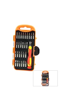 Kinetex Ktx-3449 Saatçi Telefon Bits Tornavida Seti 28 Adet 27 Adet Uç + 1-t.vida Sapı