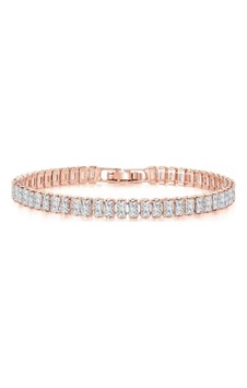 Kadın Lüks Su Yolu Kararmaz Baget Bileklik Rose Rose Gold