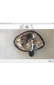 Sinyal Corolla Uyumlu Sağ Zz111 01-02 Rh Sağ