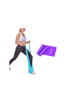 Yoğa Aerobik Egzersiz Direnç Spor Pilates Lastiği Pilates Bandı Çok Renkli Yoğa Aerobik Egzersiz Direnç Spor Pilates Lastiği Pilates Bandı Çok Renkli