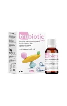 Trubiotic Duo Probiyotik Damla 8 Ml-2859 Trubiotic Duo Probiyotik Damla 8 Ml-2859