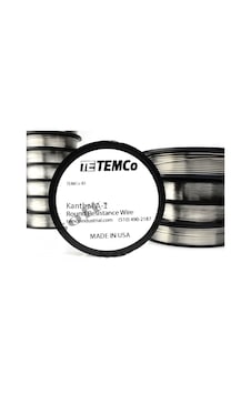 Temco Kanthal A1 Tel- Rezitans Telleri-Cotton 28Ga 10Mt Temco Kanthal A1 Tel- Rezitans Telleri-Cotton 28Ga 10Mt