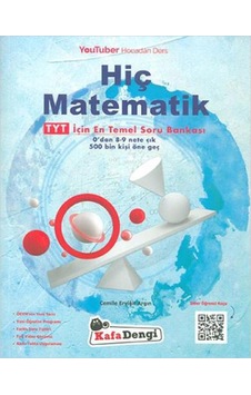 Kafadengi TYT Hiç Matematik Soru Bankası - Cemile Eryiğit Argın - Kafa Dengi Kafadengi TYT Hiç Matematik Soru Bankası - Cemile Eryiğit Argın - Kafa Dengi