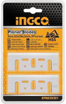 Ingco EPB820301 Planya Bıçağı Seti 2'li