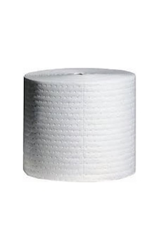 Yağ & Yakıt Emici Absorban - Perfore Rulo - Beyaz