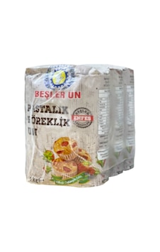Beşler Pastalık Böreklik Buğday Unu 3 x 5 KG Beşler Pastalık Böreklik Buğday Unu 3 x 5 KG