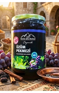 Nurbal Şifa Merkezi Organik Üzüm Pekmezi 900 G Nurbal Şifa Merkezi Organik Üzüm Pekmezi 900 G