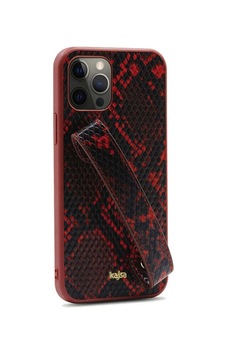 Teleplus Apple Uyumlu iPhone 12 Pro Kılıf Kajsa Glamorous Yılan Derisi Desenli Handstrap Kapak Teleplus Apple Uyumlu iPhone 12 Pro Kılıf Kajsa Glamorous Yılan Derisi Desenli Handstrap Kapak