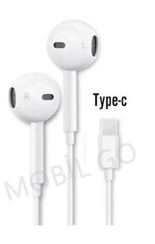 Samsung Oppo Xiaomi Huawei Uyumlu Type-c Kablolu Kulaklık Typec