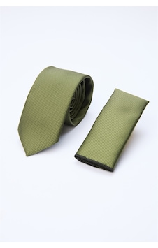 İmza Haki Kuş Gözü Desen 7 Cm Kravat 1090260100
