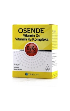 Osende Vitamin D3K2 Kompleks Damla 20 Ml Osende Vitamin D3K2 Kompleks Damla 20 Ml