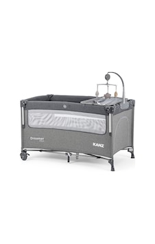 Kanz Dreamer Plus Anne Yanı Park Yatak Ve Oyun Parkı Gri 70x120