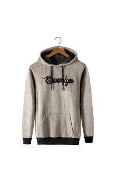 Terapi Men Erkek Bej Kapüşonlu Kanguru Cepli Nakışlı Örme Sweatshirt Bej Terapi Men Erkek Bej Kapüşonlu Kanguru Cepli Nakışlı Örme Sweatshirt Bej