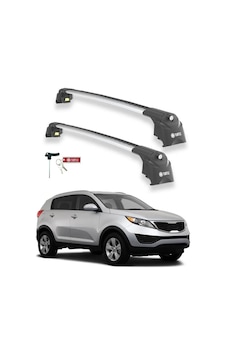 Turtle Kia Sportage Sl 2010-2015 Ara Atkı Air2 Gri