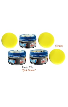 3 Adet Oto Boya Tampon Çizik Parlatıcı Pasta Cila 300 Gr 3 Adet Oto Boya Tampon Çizik Parlatıcı Pasta Cila 300 Gr