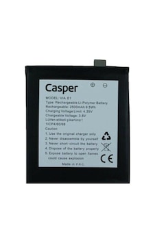 Casper Via E1 Batarya Pil 2500mAh