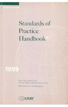 Standards Of Practice Handbook 1999 8Th Edition