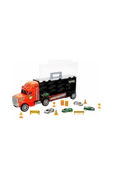 Speed Racer 6 Arabalı Tır Seti 55 Cm Çok Renkli Speed Racer 6 Arabalı Tır Seti 55 Cm Çok Renkli
