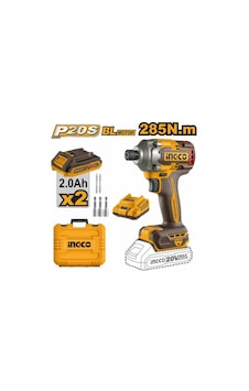 Ingco Li-ion Akülü Vidalama Kömürsüz 1/4"" 20v 2.0ah Ingco Li-ion Akülü Vidalama Kömürsüz 1/4"" 20v 2.0ah