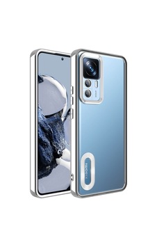 Xiaomi Mi 12t Pro Kılıf Kamera Korumalı Logo Gösteren Zore Omega Kapak Gümüş Xiaomi Mi 12t Pro Kılıf Kamera Korumalı Logo Gösteren Zore Omega Kapak Gümüş