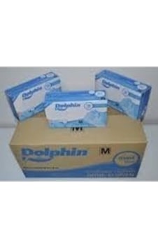 Dolphin Nitril Pudrasız Eldiven M (20 paket) - V Dolphin Nitril Pudrasız Eldiven M (20 paket) - V