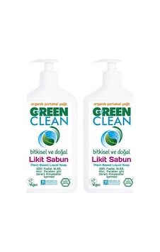 U Green Clean Organik Portakal Yağlı Bitkisel Likit Sabun 500 ML x 2 U Green Clean Organik Portakal Yağlı Bitkisel Likit Sabun 500 ML x 2