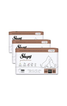 Sleepy Petcare Pet Bakım Örtüsü 60x90 Cm 30 Adet 3 Paketi Sleepy Petcare Pet Bakım Örtüsü 60x90 Cm 30 Adet 3 Paketi