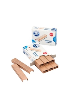 Delta 1551 24/6 Zımba Teli Sarı 1000li x 10 Kutu Delta 1551 24/6 Zımba Teli Sarı 1000li x 10 Kutu