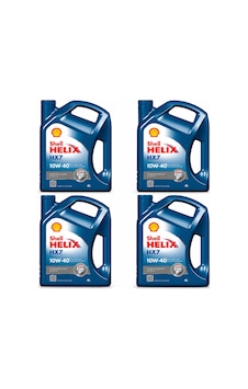 Shell Helix HX7 10W-40 Motor Yağı 4 x 4 L Shell Helix HX7 10W-40 Motor Yağı 4 x 4 L