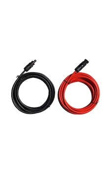6 Mm Solar Kablo 1 M Kırmızı Ve 1 M Siyah Tip 4 Soketli