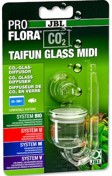 Jbl Proflora Taifun Glass Midi Co2 Difüzörü Jbl Proflora Taifun Glass Midi Co2 Difüzörü