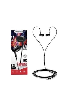 Tedar L29 Platoon Bass Earphones Kulaklık Siyah Najmaddin Standart Tedar L29 Platoon Bass Earphones Kulaklık Siyah Najmaddin Standart